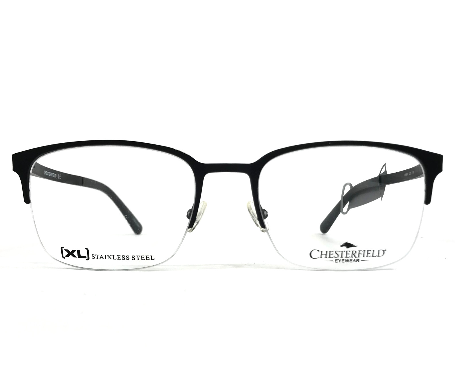 Chesterfield Eyeglasses Frames CH86XL 003 Black Square Extra Large 57-20-150 14890₽