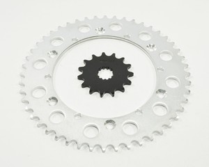 fits Yamaha 1998 YZ400 F 400//1998 WR400 F 14 Tooth Front and 48 Tooth Rear Sprocket