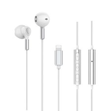 Mfi Certified Lightning/Iphone Wired Earphones Upgraded Dynamic Drivers  High 