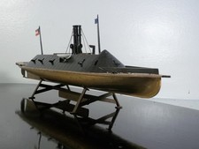BUILT 1/350 AMERICAN CIVILWAR CONFEDRATE"IRONCLAD" CSS VIRGINIA 1862