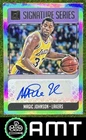 Magic Johnson 2018-19 Panini Donruss Auto Series Los Angeles Lakers #SG-MJS