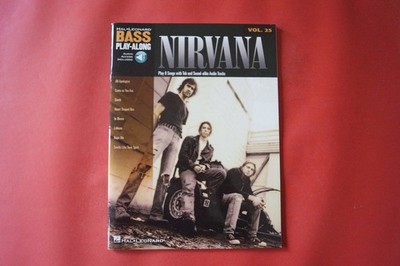 Nirvana - Bass Play along (mit Audiocode) .Songbook Notenbuch .Vocal Bass