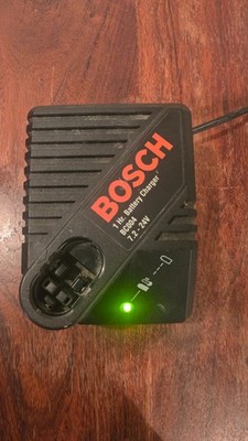 Bosch BC004 12V 14.4V 18V 24V, 1 Hour Battery Charger  7.2-24V