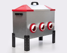 65 Lb Weatherproof Metal Feeder for Chickens, Ducks  Turkeys