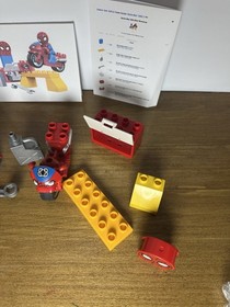 LEGO Duplo 10607 Spiderman Web-Bike Workshop Complete Set
