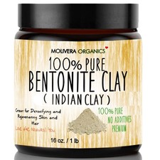 Premium Bentonite Clay 1 lb Pure Skin Care Powder treatment New