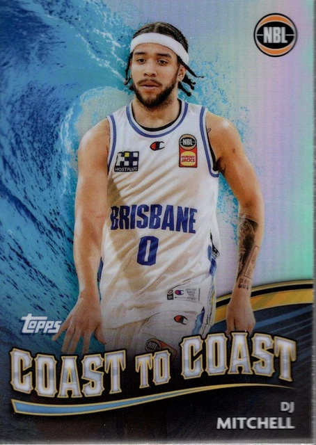 2023-24 Topps Chrome NBL Coast to Coast Refractors #CC5 DJ Mitchell - BSK