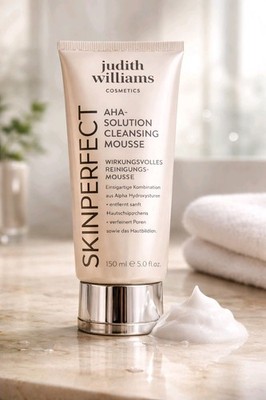 Judith Williams Skin Perfect AHA Solution Cleansing Mousse 150 ml...