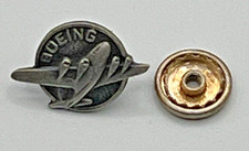 BOEING MODEL 307 STRATOLINER LAPEL PIN SCREWBACK EMPLOYEE FACTORY BADGE 1930'S