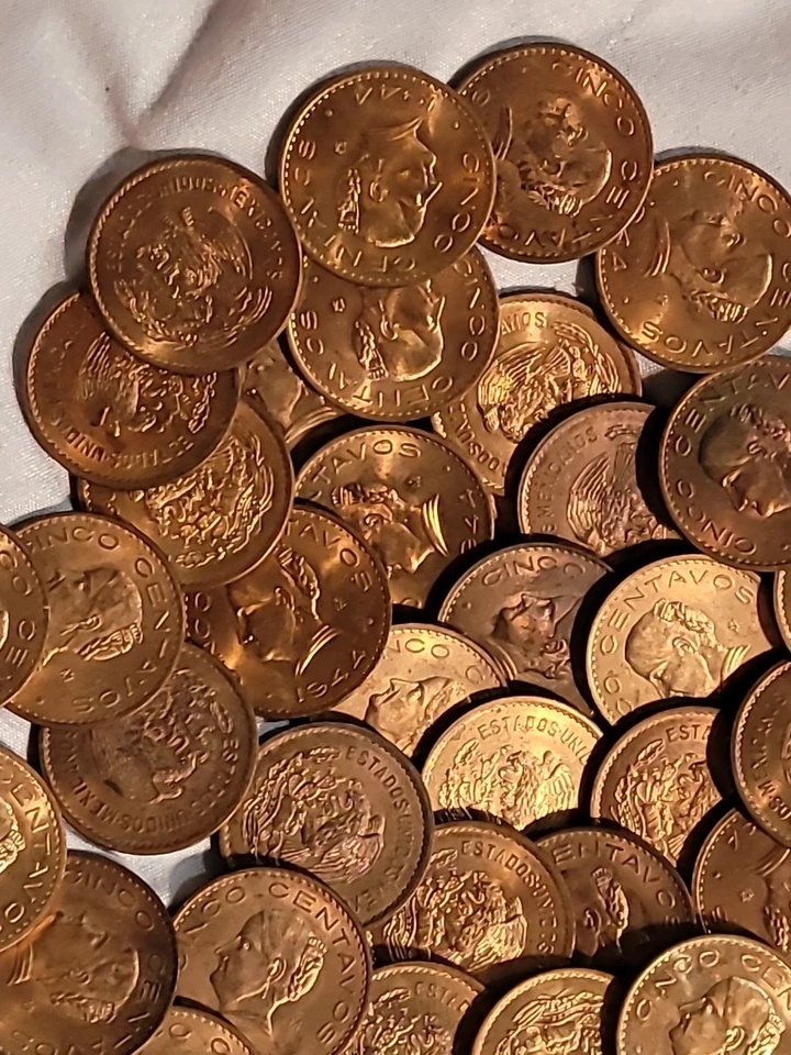 Mexico 5 Centavos Coin, 1944 Josefa Ortiz NGC MS 65 RD - Image 4 of 4