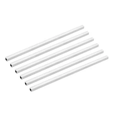 6pcs Aluminum Square Tube 10mmx10mmx1mm Wall Thickness 300mm Length Tubing