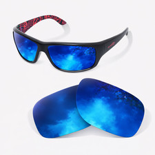 newpolar Polarized Replacement Lenses for arnette 4182 hot shot blue mirror