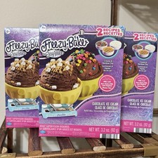 Freezy-Bake by Easy-Bake Chocolate Ice Cream Refill Mix, 3.2 oz, LOT OF 3