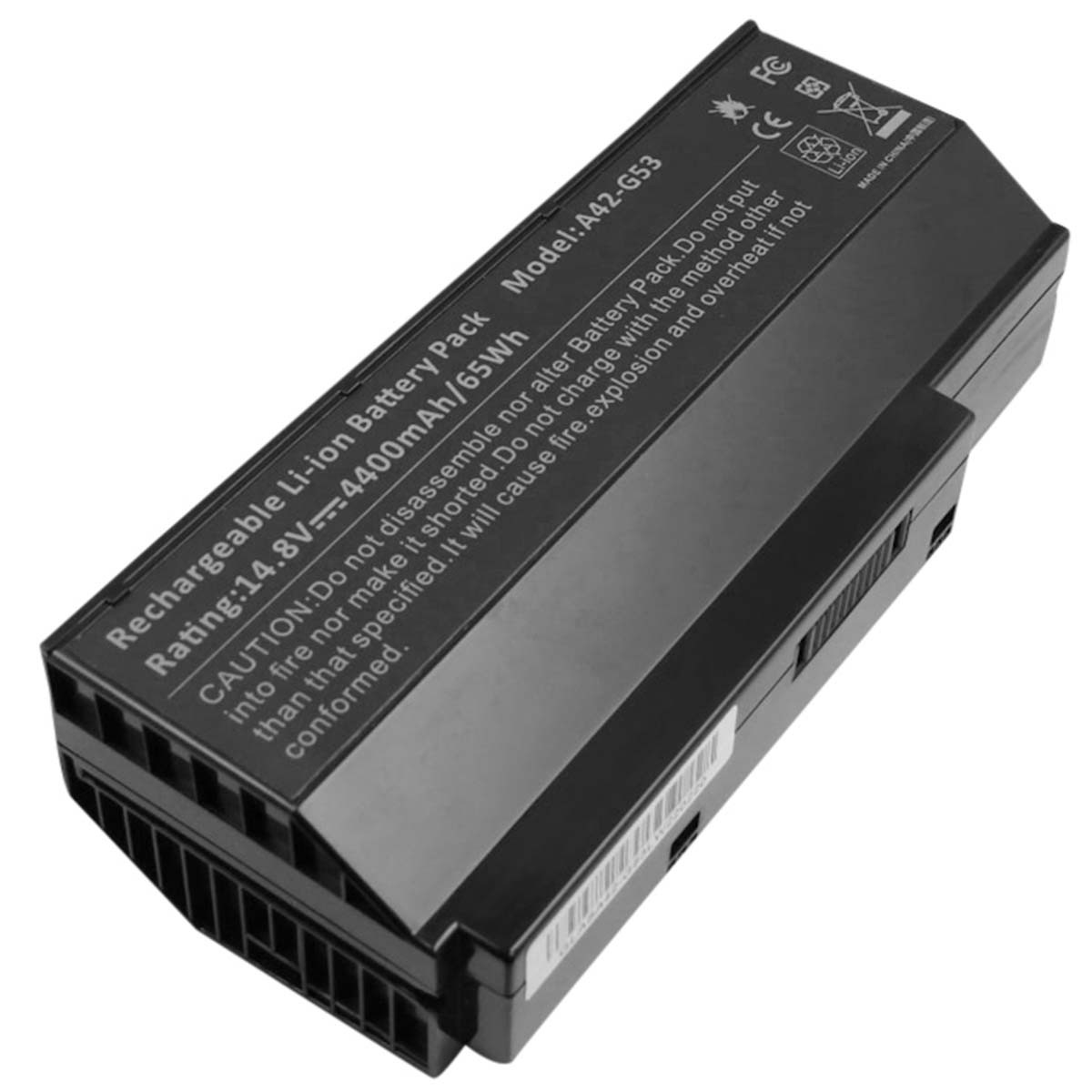 Batterie pour Asus G53 et G73 portable Li-ion 14.8V 4400mAh 65Wh