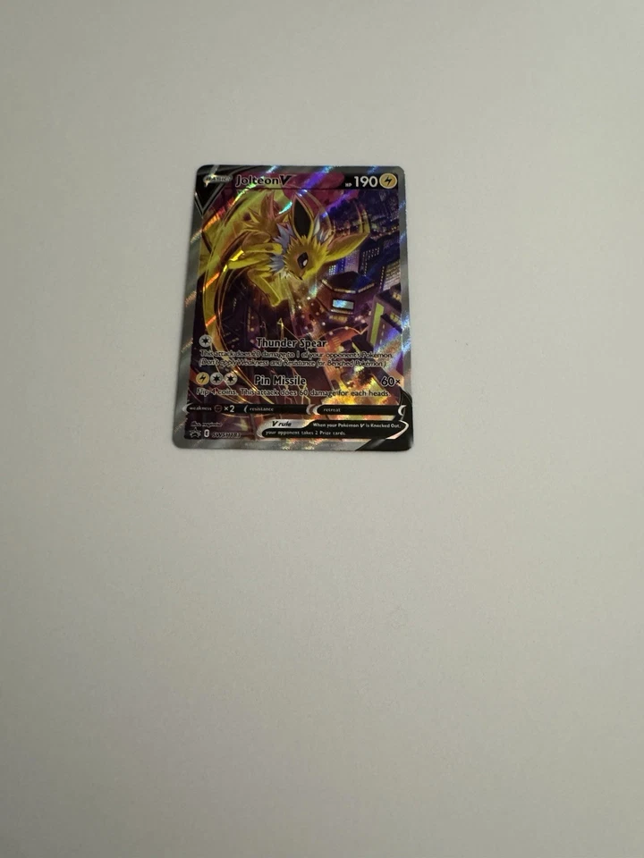 Jolteon V SWSH183 SWSH: Sword & Shield Promo Cards Holo - Image 2 of 4
