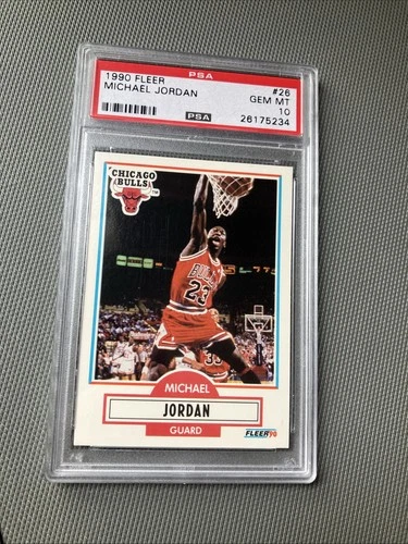 1990 Fleer #26 Michael Jordan HOF Psa 10