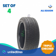 Set Of 4 Used 22545zr17 Continental Controlcontact Sport Srs Plus 18mj2