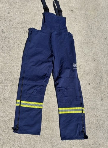 National Safety Appare 40 Cal Arc Flash Bibs Mens XL Enespro AGP Overalls NWOT - product listing photo