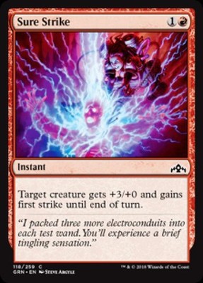 Sure Strike - GRN MTG - Light Play