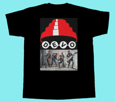 DEVO Band Member T shirt Tee Men And Women Size S To 4XL