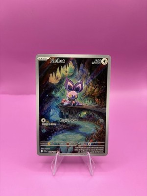 Pokémon TCG Noibat Journey Together Illustration Card 169/159