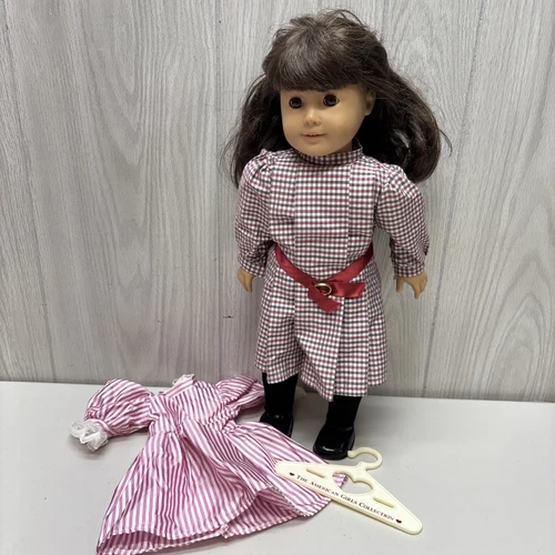 Pleasant Company American Girl Doll Samantha Parkington + Birthday Dress