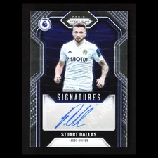 Stuart Dallas Auto #S-SDL Autograph 2021 Panini Prizm Premier League Signatures