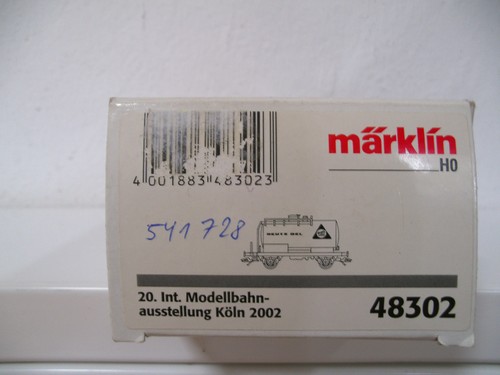 Märklin 48302, para Trix, Roco, modelo especial, vagón cisterna Deutz Oel, juego de ruedas DC | Condition: Gebraucht