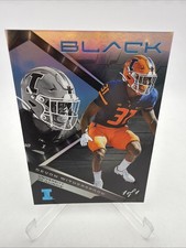 2023 Panini Chronicles Black  Draft Picks Devon Witherspoon 1/1 One Of One RC