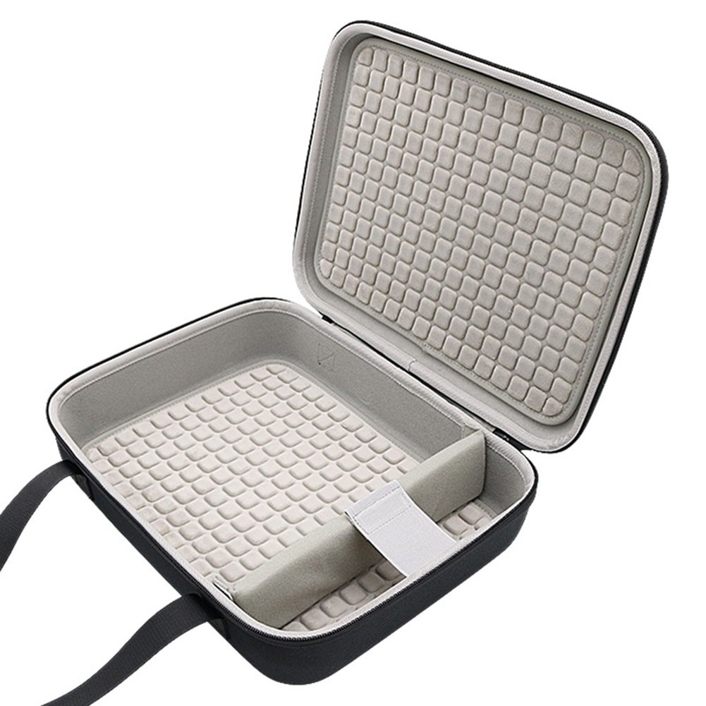 Compact EVA Storage Bag for XGIMI Z9X 4K Projector with Removable Dividers