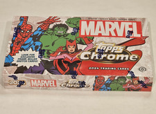 2024 Topps Chrome Marvel HOBBY BOX - New, Factory Sealed    CASE FRSH