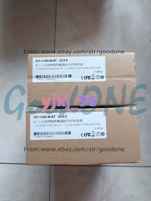 1PC NEW MOXA ICF-1180I-M-ST Fiber Optic Converter