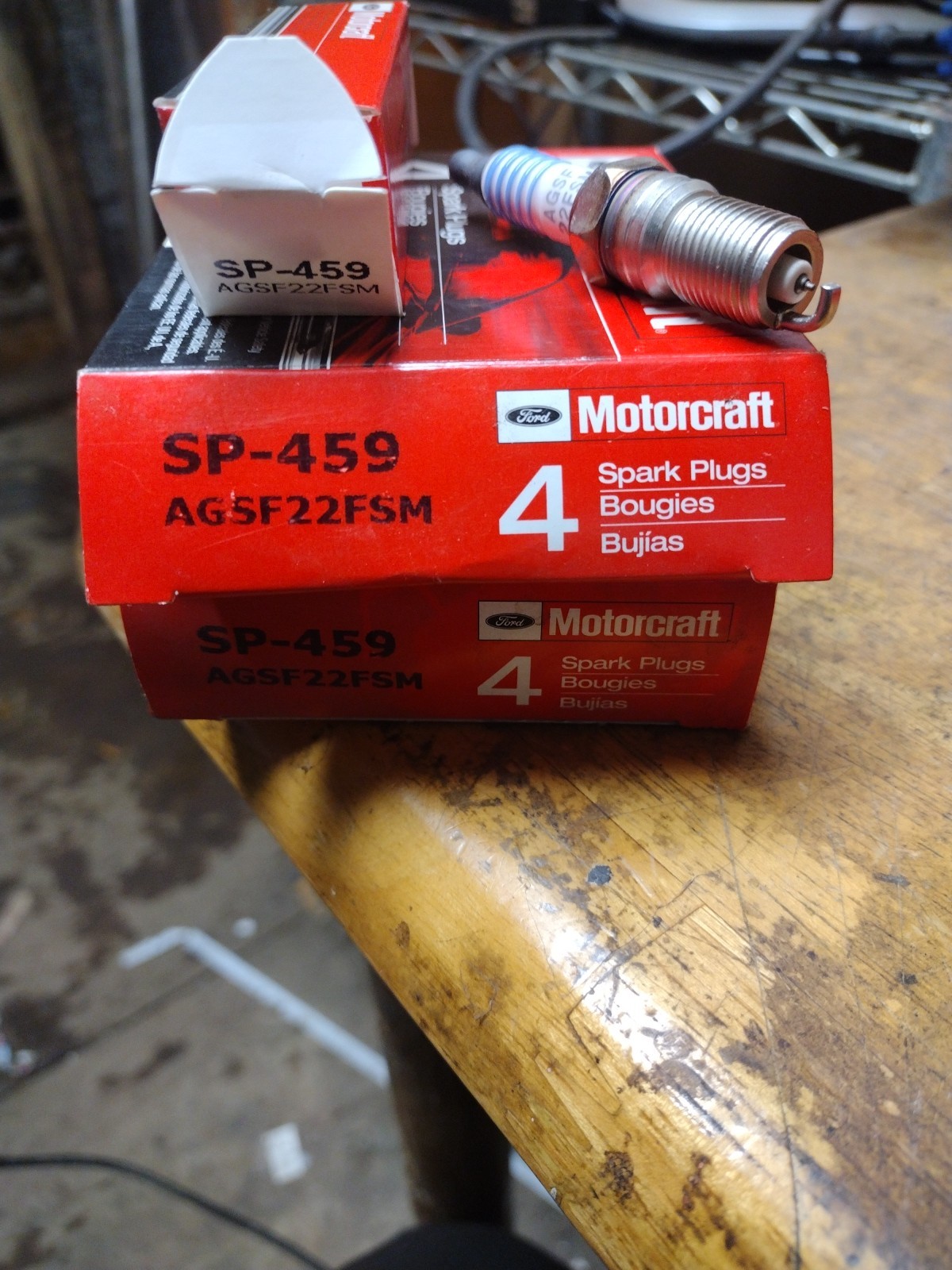 Motorcraft Spark Plugs SP459  AGSF22FSM Set of 8  Ford Lincoln Mercury.   #5062