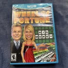 Wheel of Fortune (Nintendo Wii U, 2012) Complete CIB