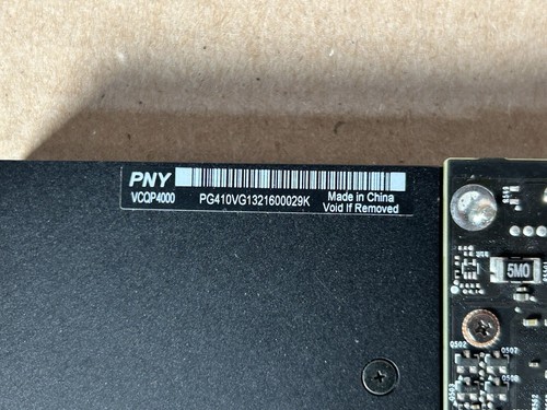 PNY NVIDIA Quadro P4000 8GB GDDR5 Professional Video Graphics Card VCQP4000 - Afbeelding 2 van 6