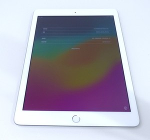 Original Display Gehäuse Apple iPad 6 9,7" A1954 Kamera Rahmen #XJ3Y