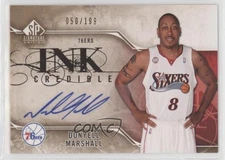 2009-10 SP Signature Edition Inkcredible /199 Donyell Marshall #I-DM Auto