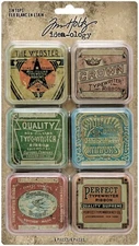 Idea-Ology Tin Tops 6/Pkg