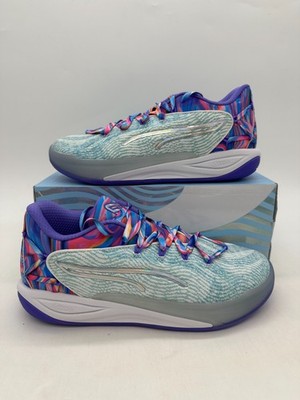 Puma Stewie 4 Prism Womens size 10 Mens size 8.5 Ice White Multi Shoes 311062 01