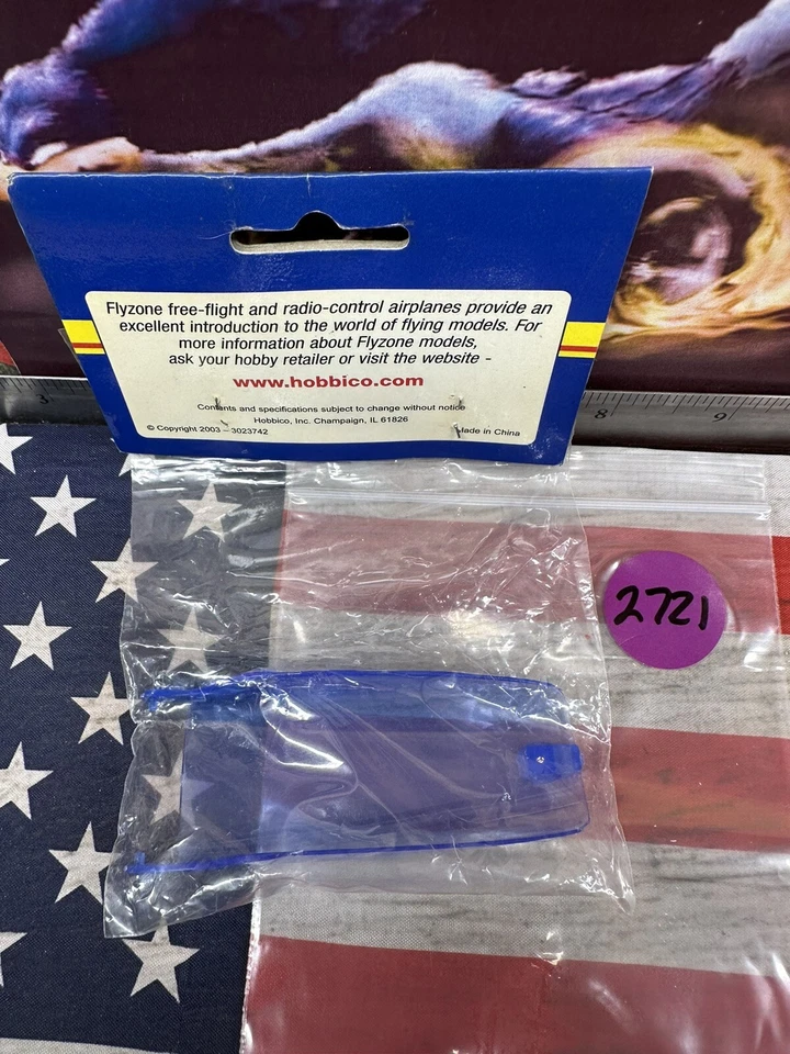 HOBBICO / FLYZONE HCAA3487 CANOPY HATCH W/SCREW for: SWIFT FLYER - Image 2 of 4