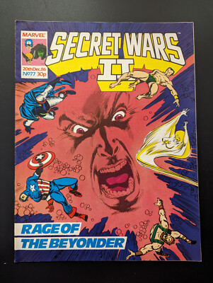 Secret Wars II No 77, 20th December 1986, Marvel UK.
