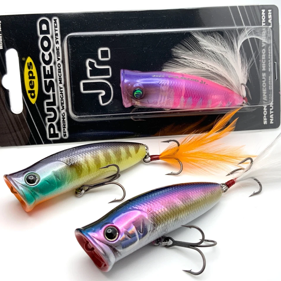 Deps PulseCod Topwater Popper Junior & Regular - Image 2 of 4