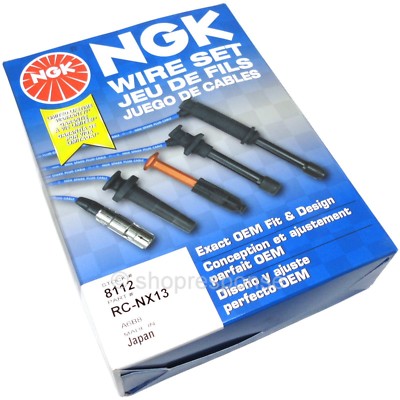NGK RC-NX13 Spark Plug Wires Fits 95-98 240SX S14 98-01 Frontier
