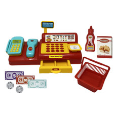 CASSA DEL SUPERMERCATO 40 PEZZI GIOCO PER BAMBINI - TOY0621