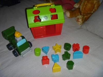 john deere barnyard shape sorter