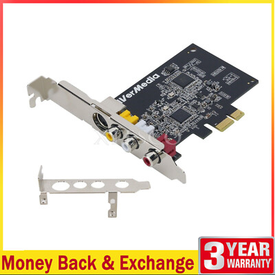 AVerMedia C725B 720x576 PCIe Video Card Support AV/S Terminal Input for Medical