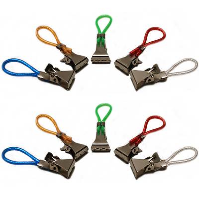 10 Stück Clips für Handtücher Aufhänger Geschirrtuch Handtuchhaken