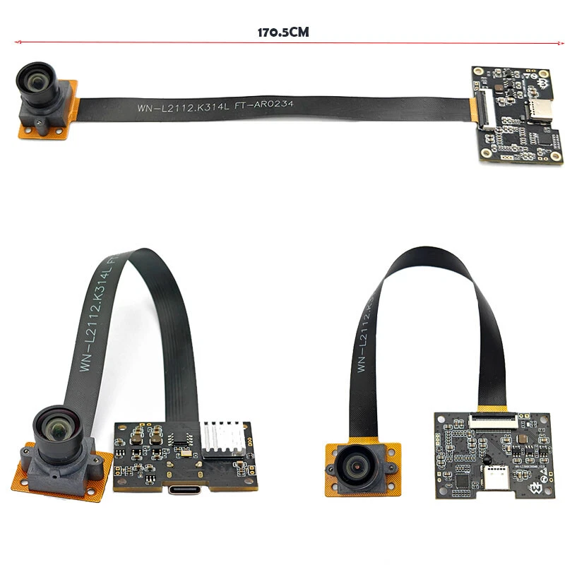 1080P USB3.0 Typ-C Kameramodul Global Shutter 120PFS UVC Protokoll Plug&Play - Bild 2 von 4