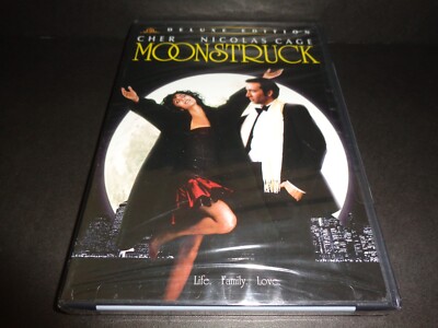 MOONSTRUCK-DELUXE EDITION-Promised to another, Cher falls for his brother--DVD
