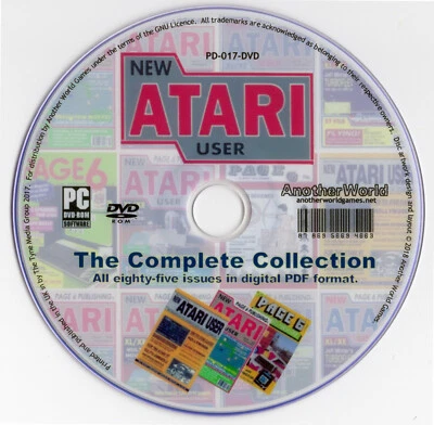 PAGE 6/NEW ATARI USER MAGAZINE Full Collection on Disk (400/800/XL/XE/ST Games)